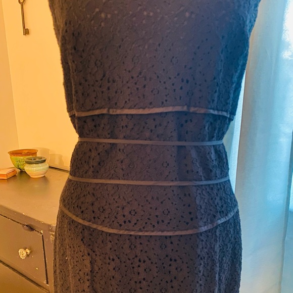 2 piece set, the perfect little black eyelet dress & NWT matching jacket - Picture 4 of 14